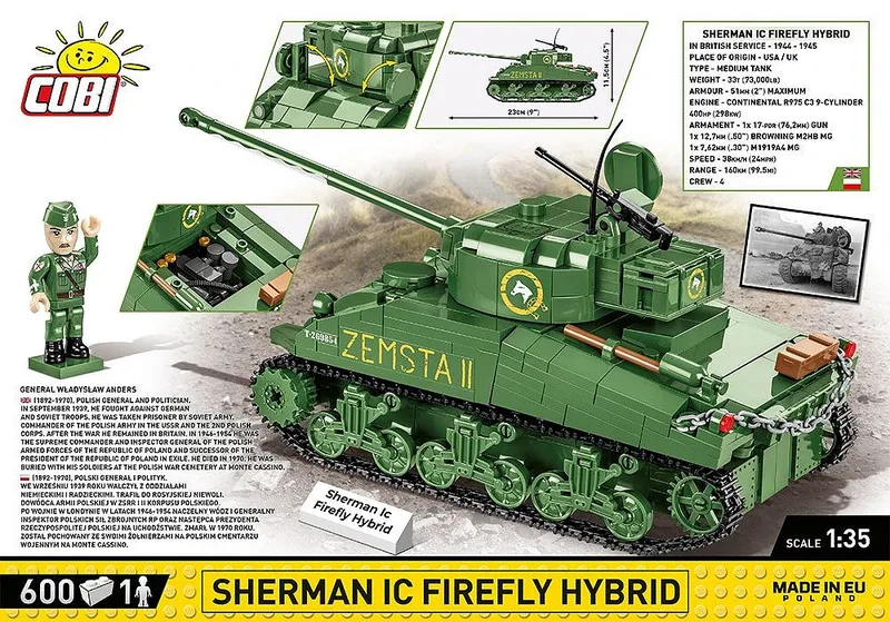 2276 Sherman IC Firefly Hybrid by COBI – interior photo 4 of 4
