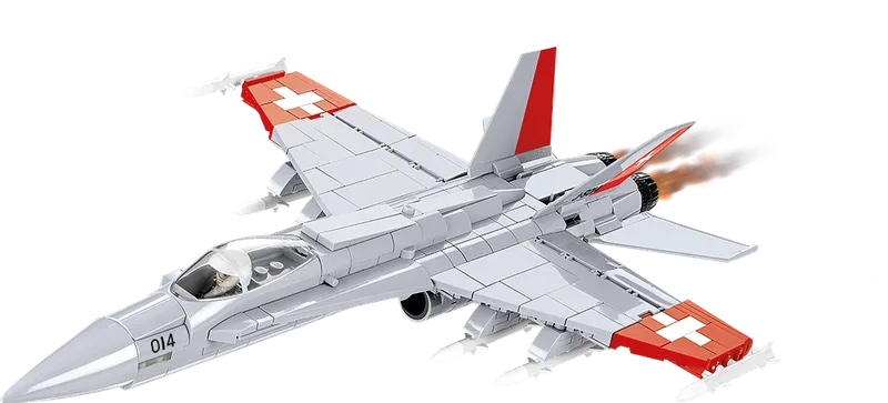 5819 F/A-18C Hornet Swiss Air Force fra COBI – produktbillede 1 af 4
