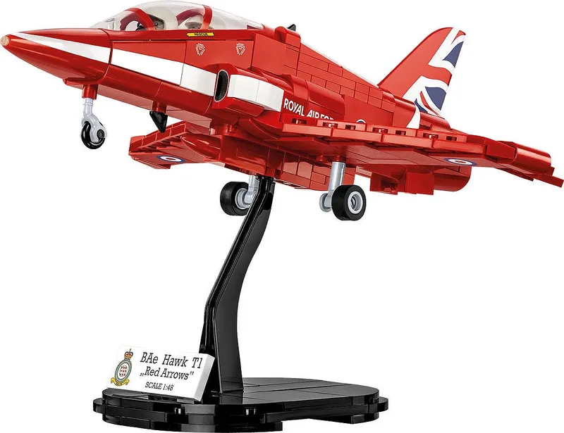 5844 BAe Hawk T1 Red Arrows fra COBI – produktbillede 2 af 4