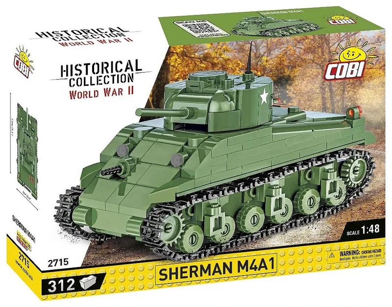 2715 Sherman M4A1 fra COBI – produktbillede 2 af 3