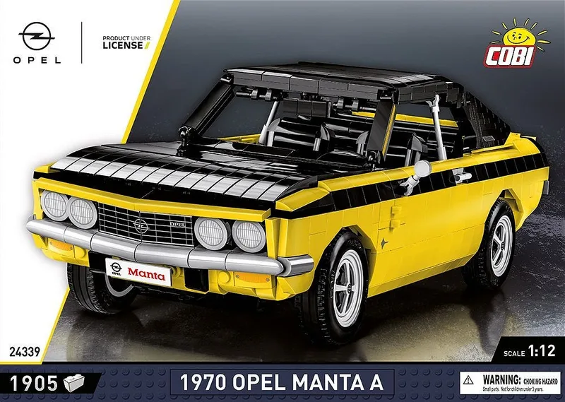 24339 Opel Manta A 1970 fra COBI – miljøbillede 4 af 4