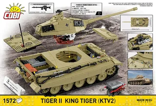 2686 Tiger II King Tiger (KTV2) de COBI – photo d’ambiance 3 sur 4