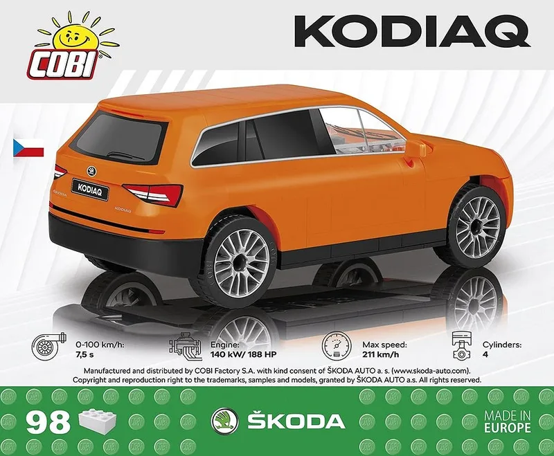 24572 Škoda Kodiaq by COBI – interior photo 3 of 4