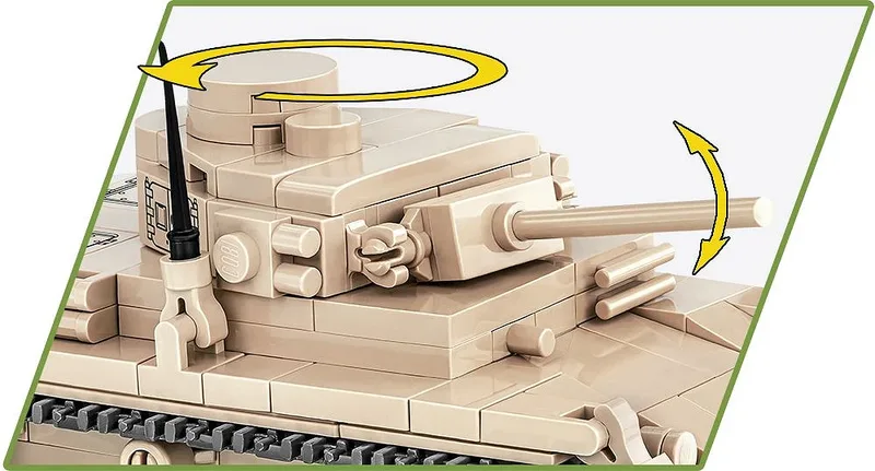 2712 Panzer III Ausf. J fra COBI – miljøbillede 4 af 4
