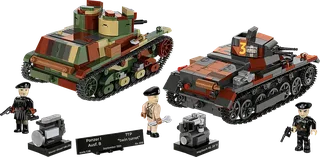 2659 Panzer I vs 7TP DW (September 1939) - Limited Edition de COBI – photo du produit 2 sur 4