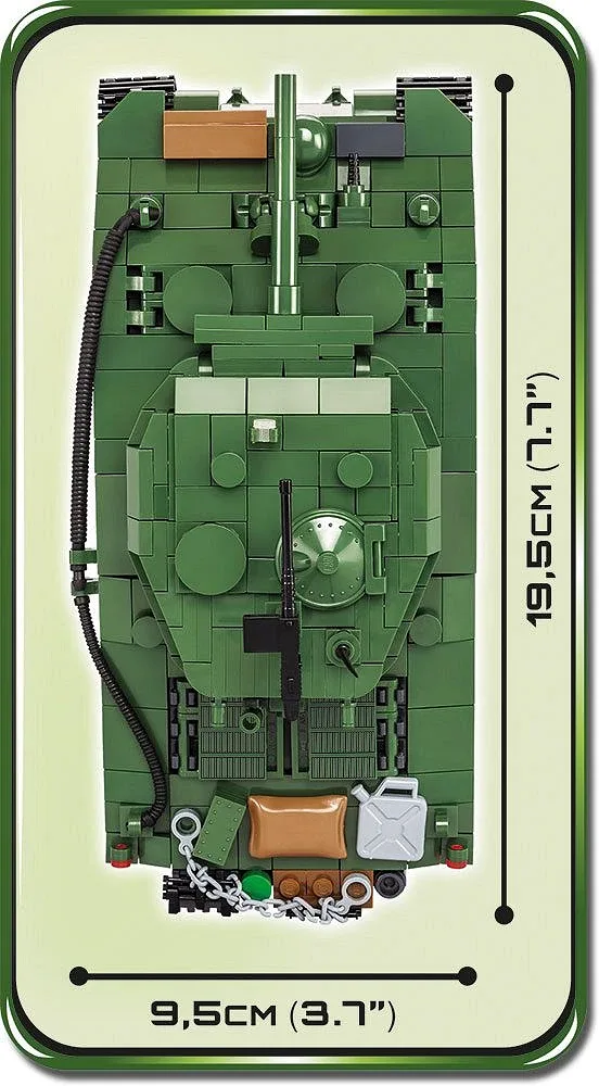 2549 Sherman M4A3E2 Jumbo - Limited Edition by COBI – interior photo 4 of 4