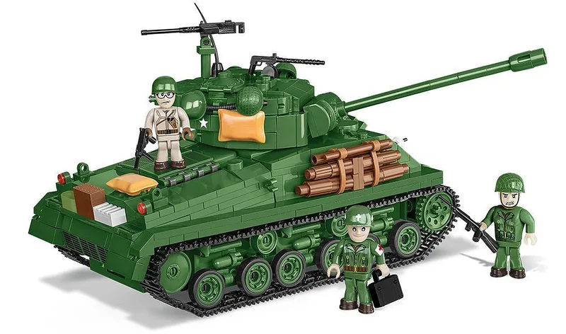 2533 M4A3E8 Sherman Easy Eight fra COBI – produktbillede 2 af 4