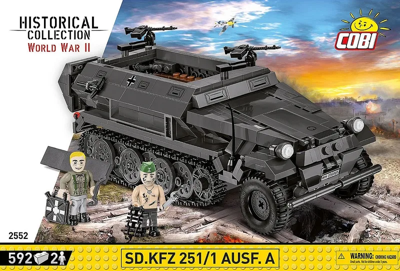 2552 Sd.Kfz.251/1 Ausf. A fra COBI – miljøbillede 3 af 4