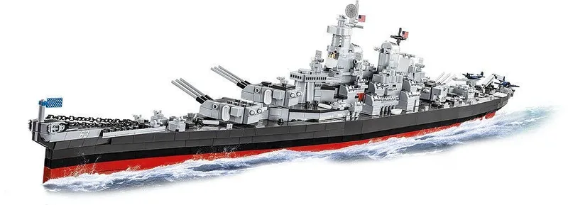 4837 Battleship Missouri (BB-63) de COBI – photo du produit 1 sur 4