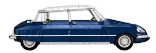 24348 Citroen DS 21 Pallas 1968 fra COBI – produktbillede 3 af 4