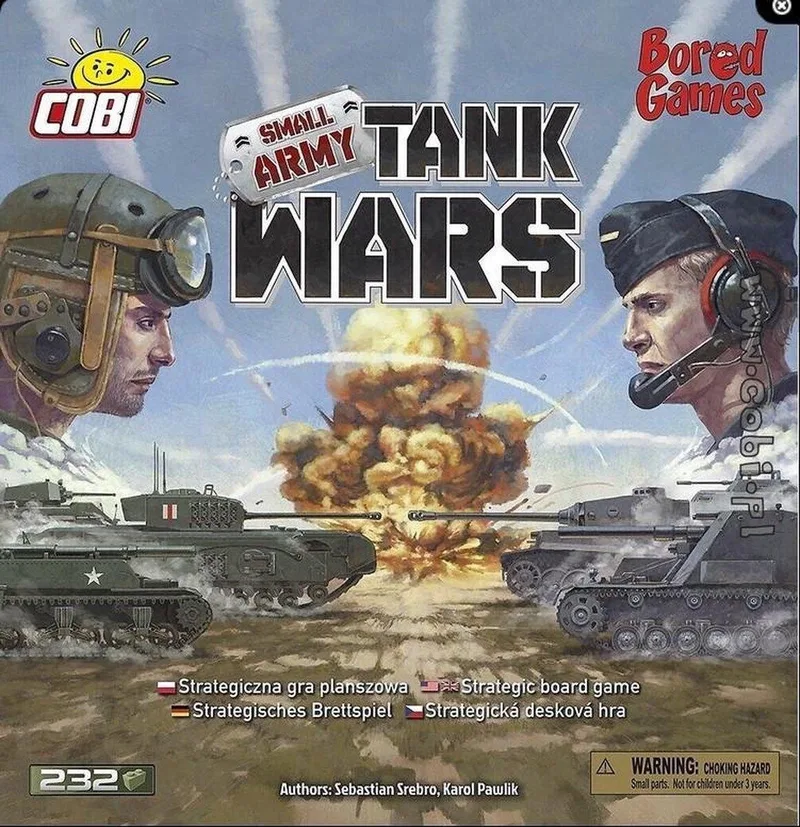 Bordspel Tank Wars Junior från COBI – produktbild