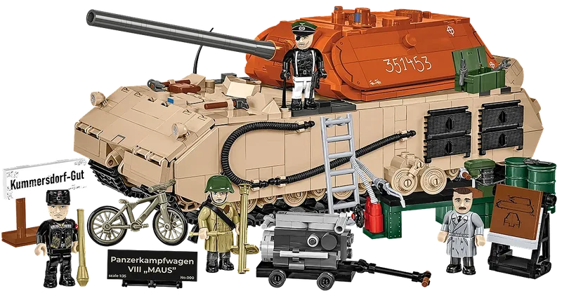 3137 Panzerkampfwagen VIII Maus - Limited Edition från COBI – produktbild 1 av 4