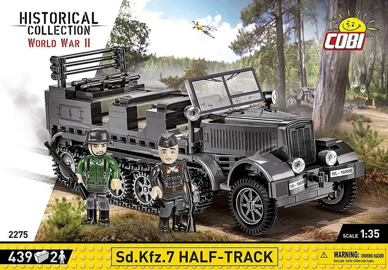 2275 Sd.Kfz. 7 Half-Track de COBI – photo d’ambiance 3 sur 4