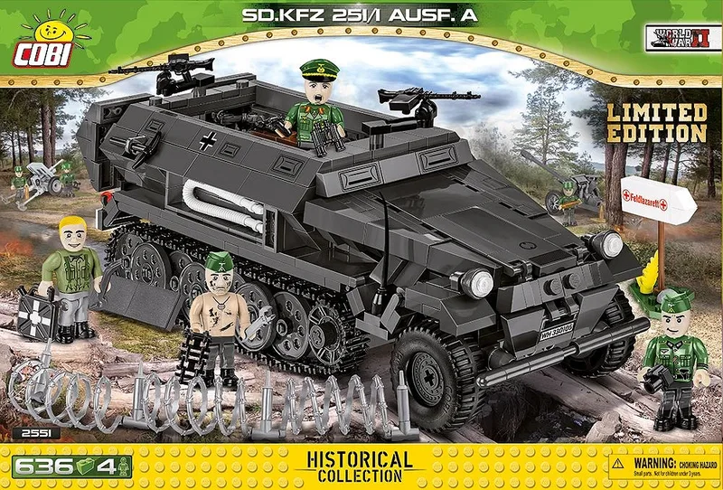 2551 Sd.Kfz.251/1 Ausf. A - Limited Edition by COBI – interior photo 3 of 4