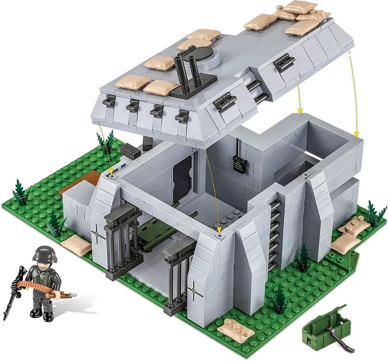 3043 German Fighting Position de COBI – photo du produit 2 sur 4