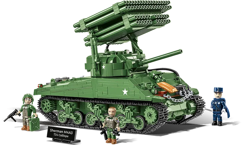2569 M4A3 Sherman & T34 Calliope - Executive Editon fra COBI – produktbillede 1 af 4