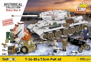 2682 T-34-85 & 7.5 cm Pak 40 - Limited Edition de COBI – photo d’ambiance 2 sur 4