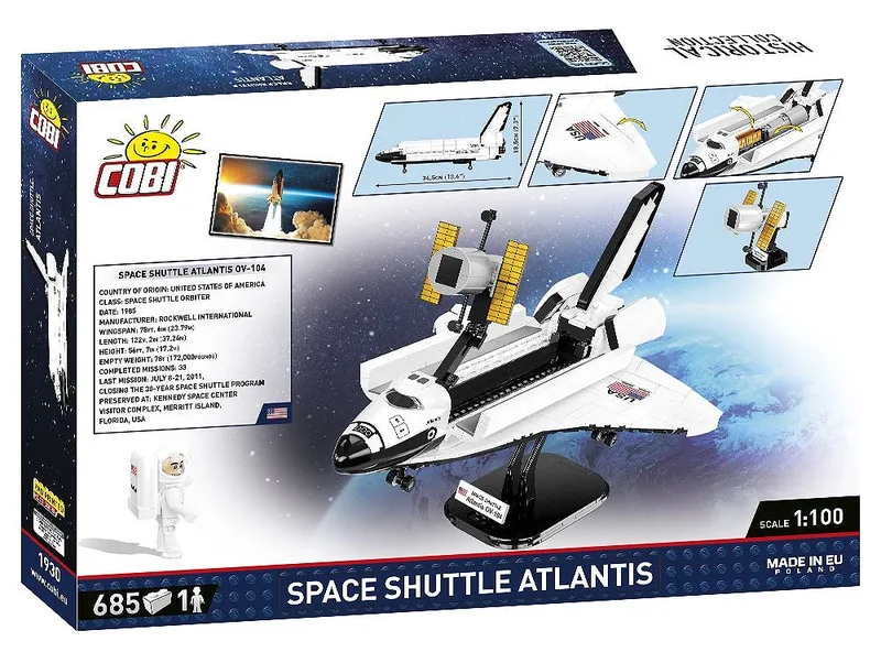 1930 Space Shuttle Atlantis by COBI – product photo 4 of 4