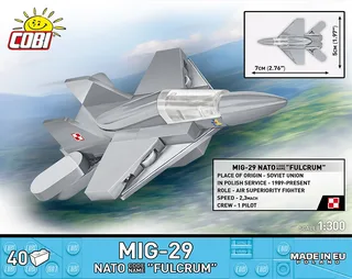 5928 MiG-29 NATO "Fulcrum" 1:300 fra COBI – miljøbillede 3 af 4