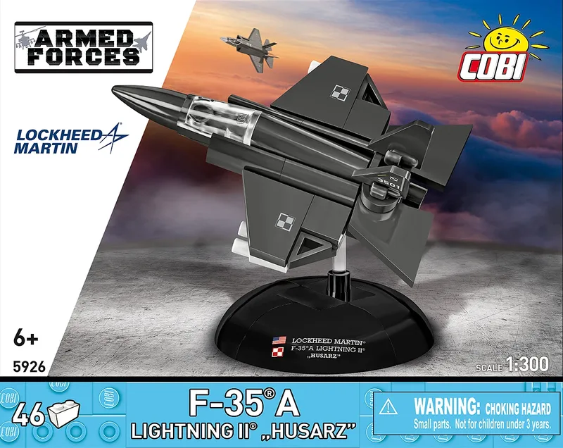 5926 F-35A Lightning II "Husarz" 1:300 by COBI – interior photo 2 of 4