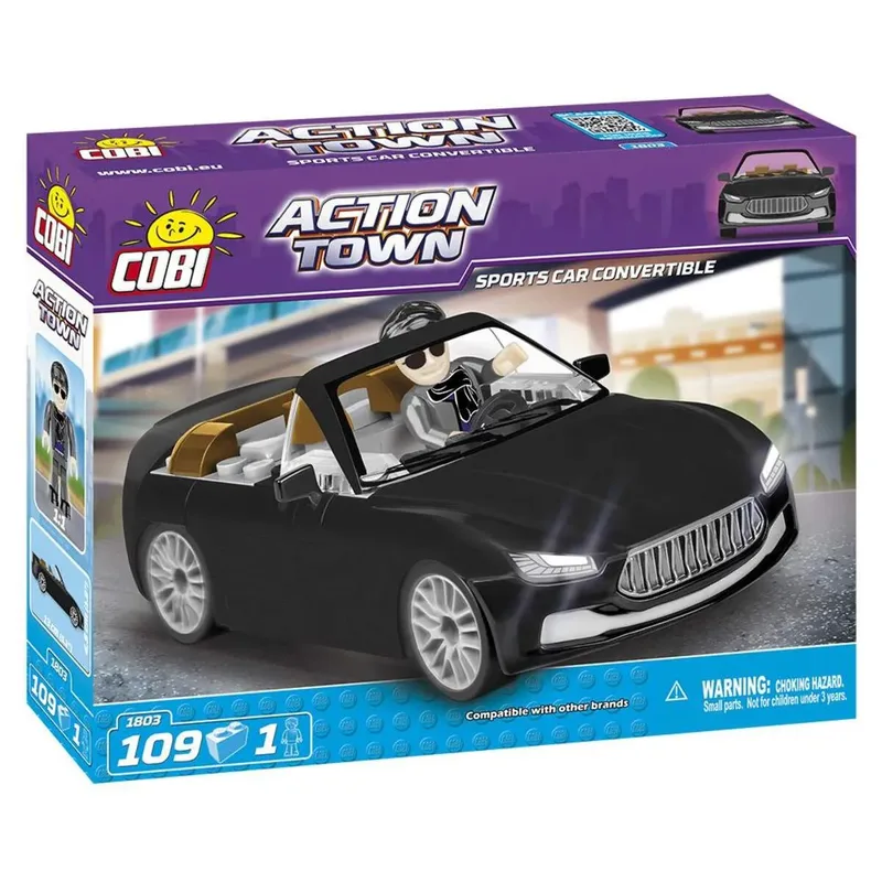 COBI 1803 Action Town Sports Car Convertible Cobra by COBI – product photo