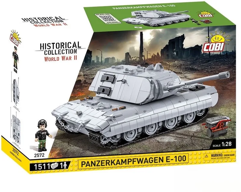 COBI 2572 Panzerkampfpanzer E-100 by COBI in Meerkleurig – product photo