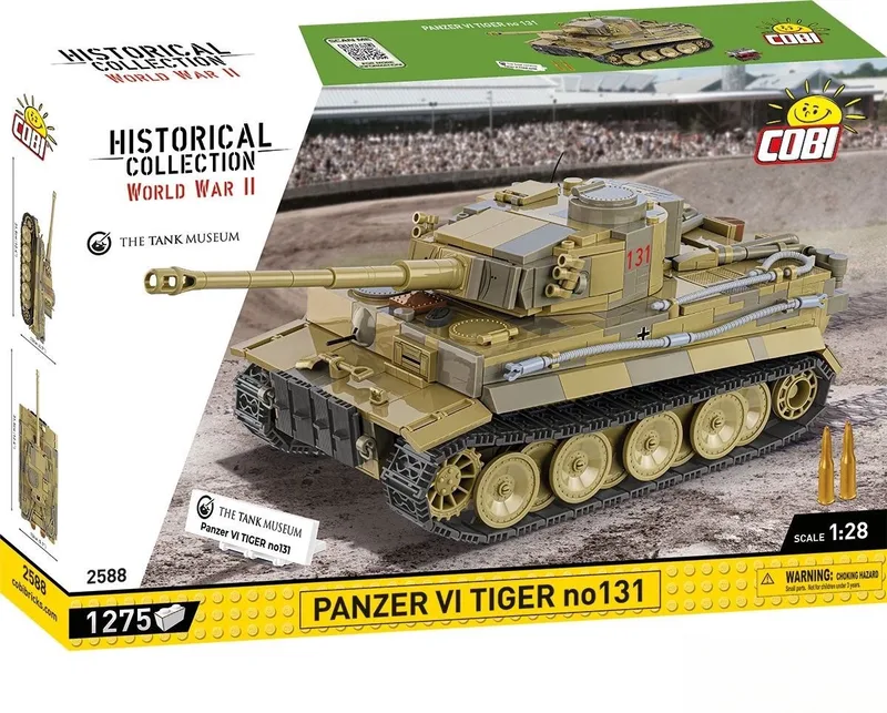 COBI 2588 Panzer VI Tiger I nr 131 de COBI en Meerkleurig – photo du produit