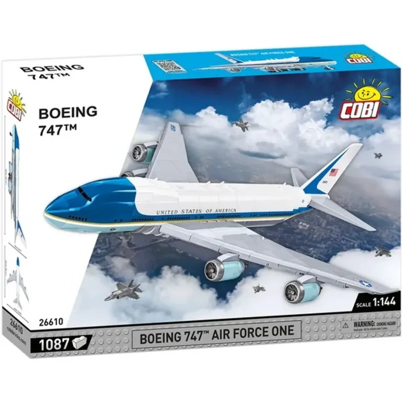 Boeing 747 Air Force One Cobi Boeing Byggeklodser 26610A fra COBI – produktbillede