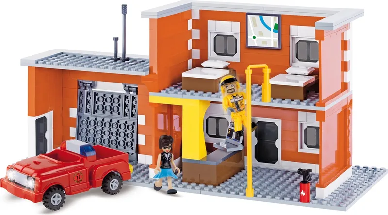 Cobi 330 Pcs Action Town /1477/ Engine 13 Fire Station de COBI en Divers – photo du produit