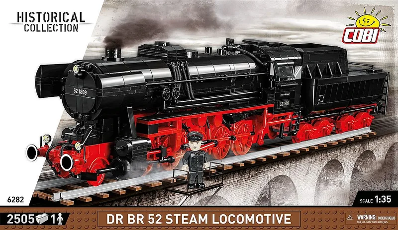 6282 DR BR 52 Steam Locomotive by COBI – interior photo 3 of 4