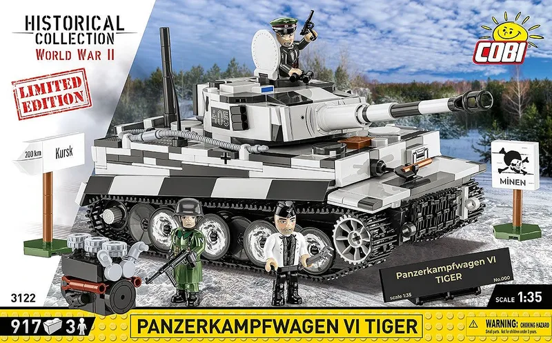 3122 Panzerkampfwagen VI Tiger - Limited Edition de COBI – photo d’ambiance 3 sur 4