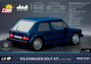 24615 Volkswagen Golf GTI (1976-1983) från COBI – miljöbild 3 av 4
