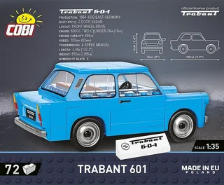 24539 Trabant 601 by COBI – interior photo 3 of 4