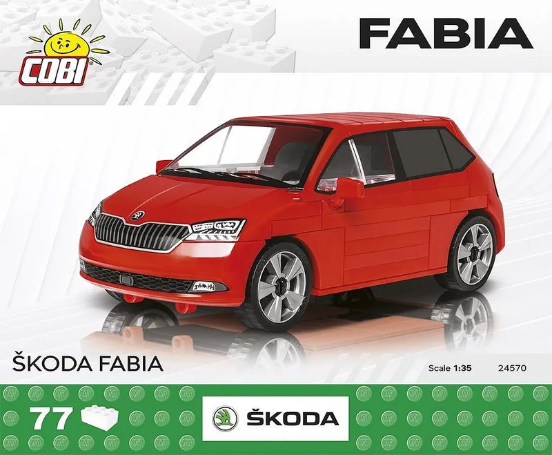 24570 Škoda Fabia fra COBI – miljøbillede 2 af 4