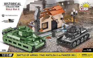 2284 Battle of Arras 1940 Matilda II vs Panzer 38(t) by COBI – interior photo 4 of 4