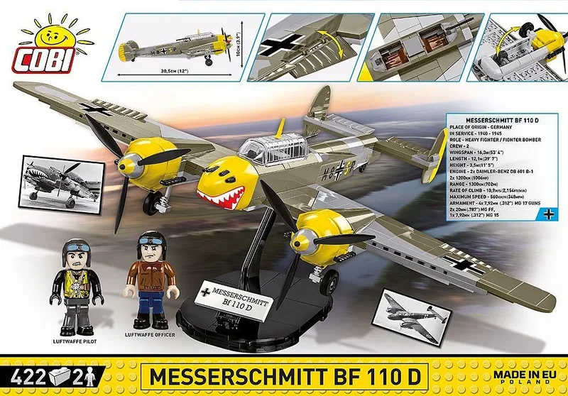 5716 Messerschmitt Bf 110D by COBI – interior photo 4 of 4