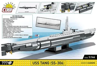4831 USS Tang SS-306 by COBI – interior photo 4 of 4