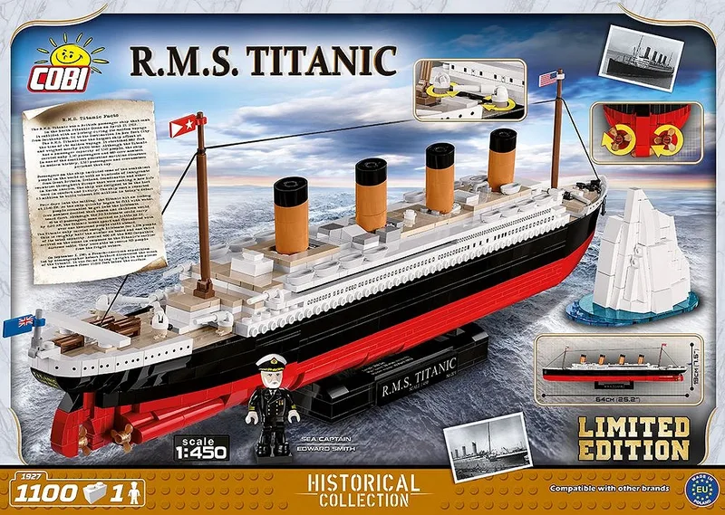 1927 RMS Titanic 1:450 - Limited Edition by COBI – interior photo 3 of 4