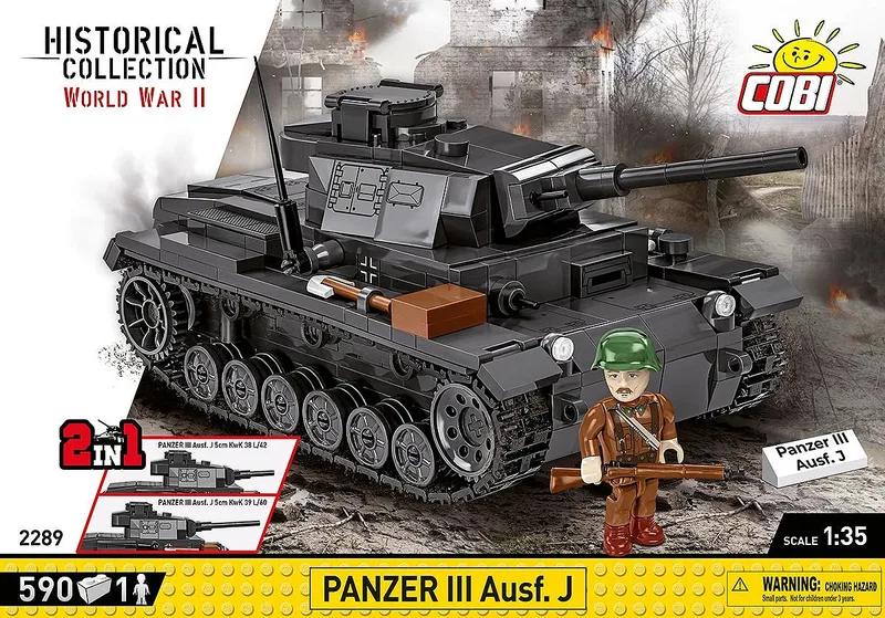 2289 Panzer III Ausf.J by COBI – interior photo 3 of 4