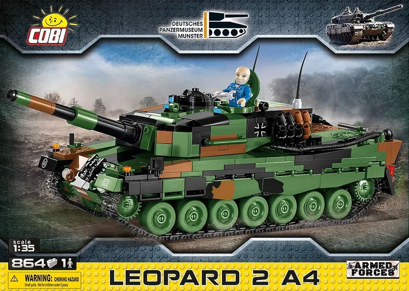 2618 Leopard 2A4 de COBI – photo d’ambiance 3 sur 4