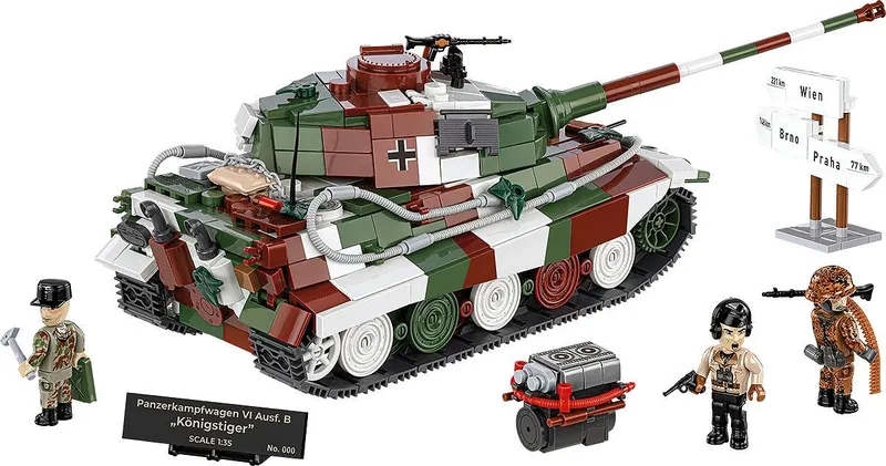 3112 Panzerkampfwagen VI Ausf. B Königstiger - Limited Edition de COBI – photo du produit 2 sur 4