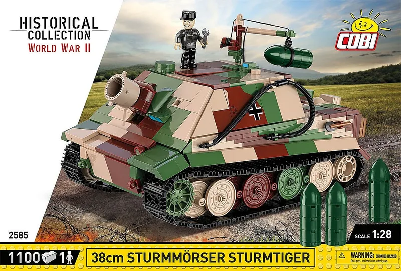 2585 38 cm Sturmmörser Sturmtiger de COBI – photo d’ambiance 3 sur 4