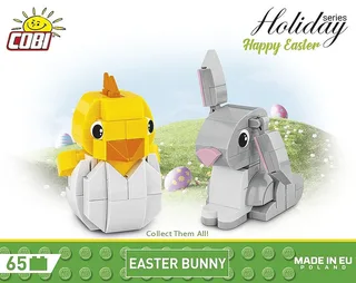 20015 Easter bunny fra COBI – miljøbillede 3 af 4