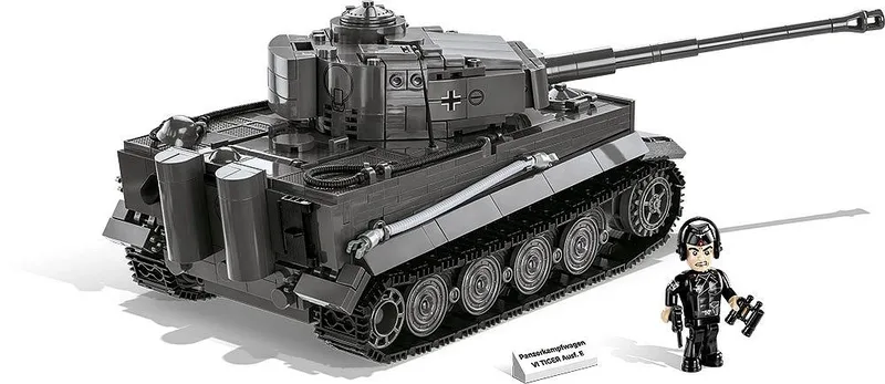 2538 Panzerkampfwagen VI Tiger Ausf.E fra COBI – produktbillede 3 af 4