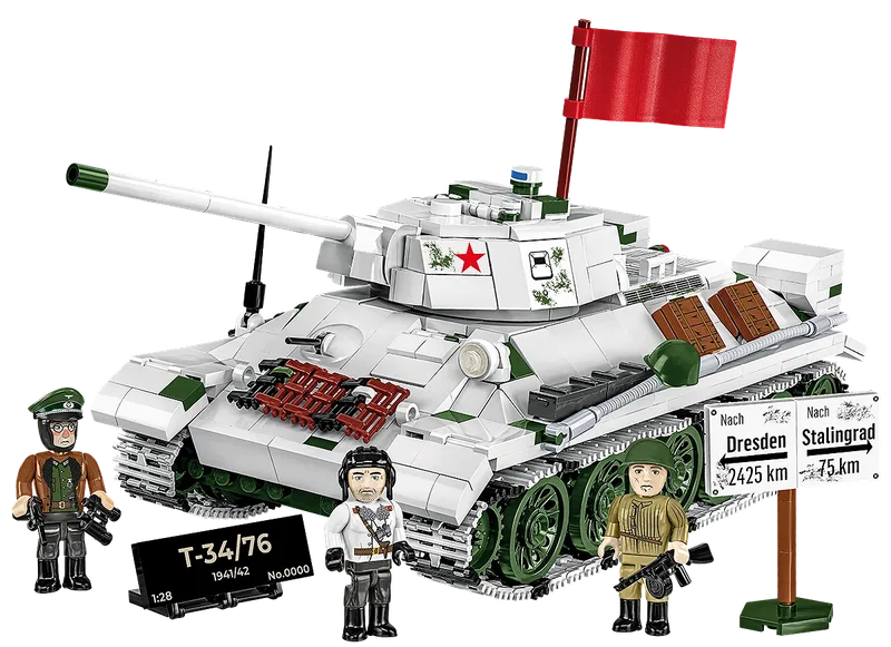 2594 T-34/76 / Pz.Kpfw. T-34 747 (r) - Limited Edition fra COBI – produktbillede 1 af 4