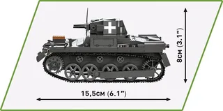 2534 Panzer I Ausf. A fra COBI – miljøbillede 4 af 4