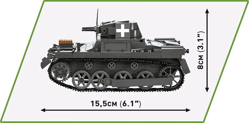 2534 Panzer I Ausf. A fra COBI – miljøbillede 4 af 4