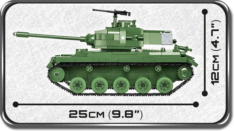 2237 M41A3 Walker Bulldog Limited Edition fra COBI – miljøbillede 4 af 4