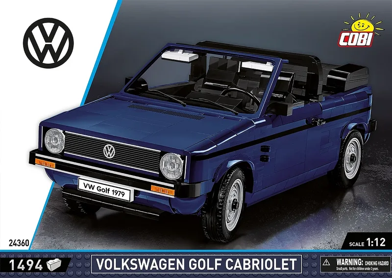 24360 Volkswagen Golf Cabriolet de COBI – photo d’ambiance 3 sur 4