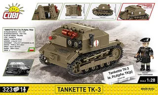 2658 Tankette TK-3 de COBI – photo d’ambiance 4 sur 4